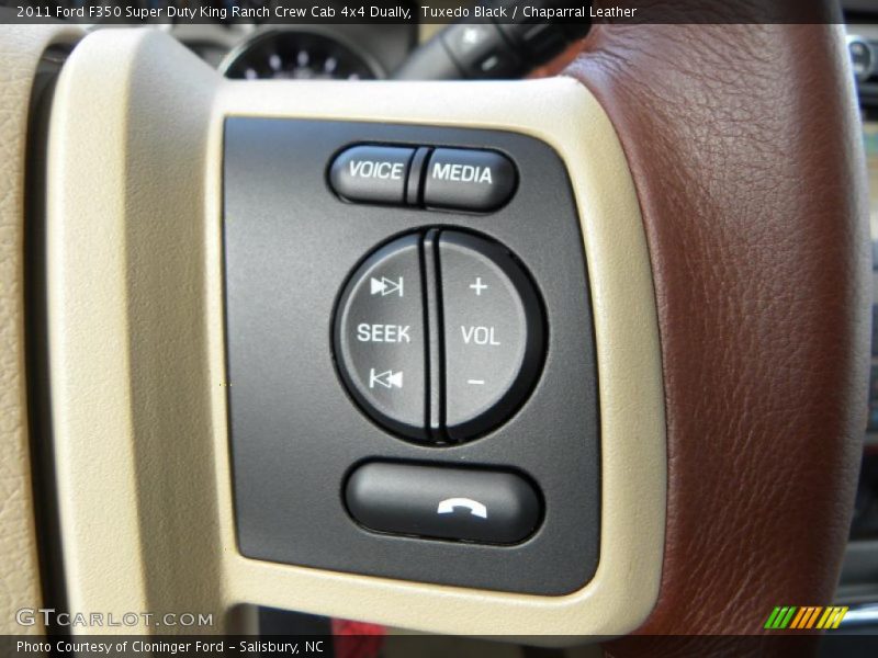 Tuxedo Black / Chaparral Leather 2011 Ford F350 Super Duty King Ranch Crew Cab 4x4 Dually