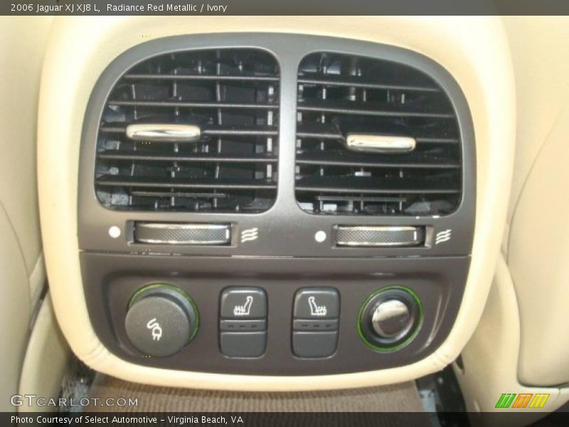 Radiance Red Metallic / Ivory 2006 Jaguar XJ XJ8 L