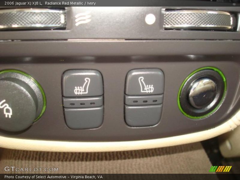 Radiance Red Metallic / Ivory 2006 Jaguar XJ XJ8 L