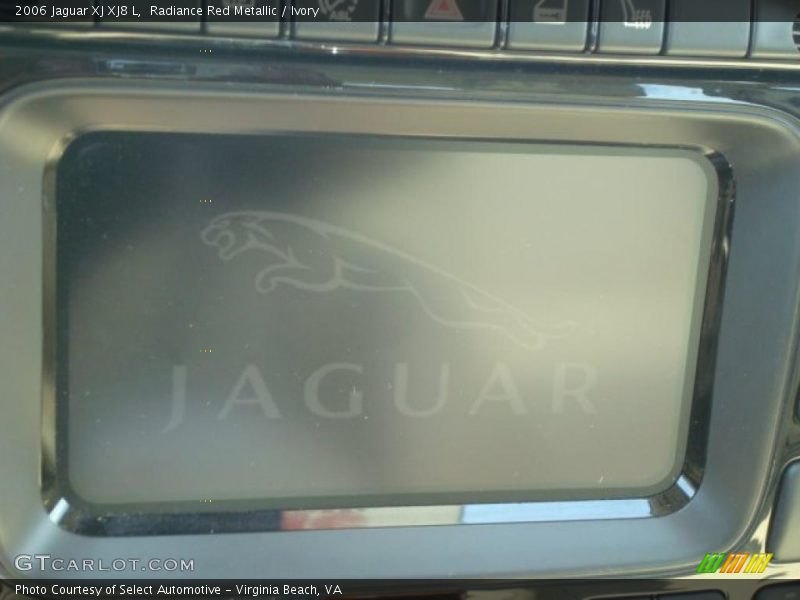 Radiance Red Metallic / Ivory 2006 Jaguar XJ XJ8 L