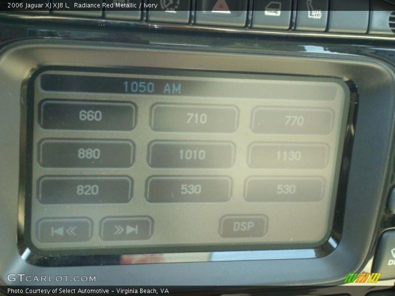 Radiance Red Metallic / Ivory 2006 Jaguar XJ XJ8 L