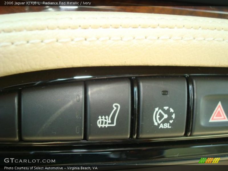 Radiance Red Metallic / Ivory 2006 Jaguar XJ XJ8 L