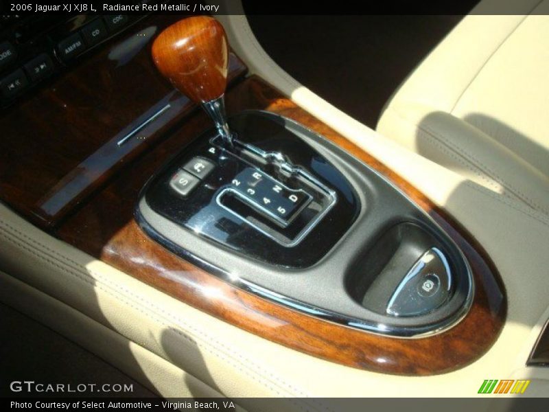 Radiance Red Metallic / Ivory 2006 Jaguar XJ XJ8 L