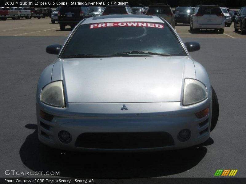 Sterling Silver Metallic / Midnight 2003 Mitsubishi Eclipse GTS Coupe