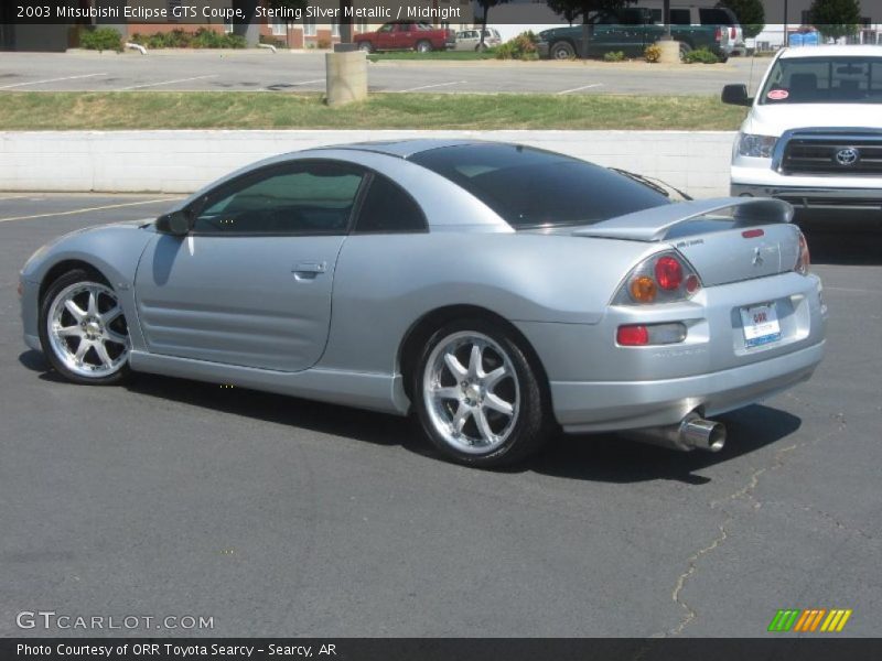 Sterling Silver Metallic / Midnight 2003 Mitsubishi Eclipse GTS Coupe