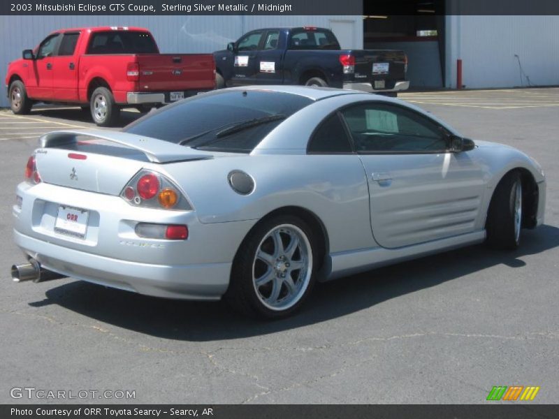 Sterling Silver Metallic / Midnight 2003 Mitsubishi Eclipse GTS Coupe