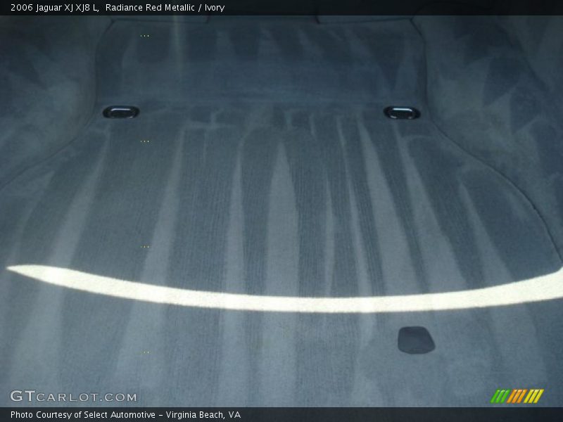 Radiance Red Metallic / Ivory 2006 Jaguar XJ XJ8 L