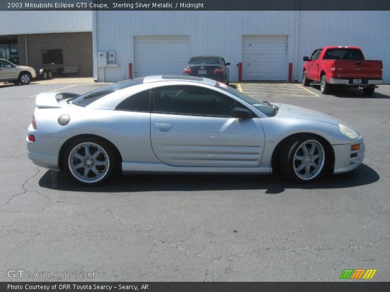 Sterling Silver Metallic / Midnight 2003 Mitsubishi Eclipse GTS Coupe