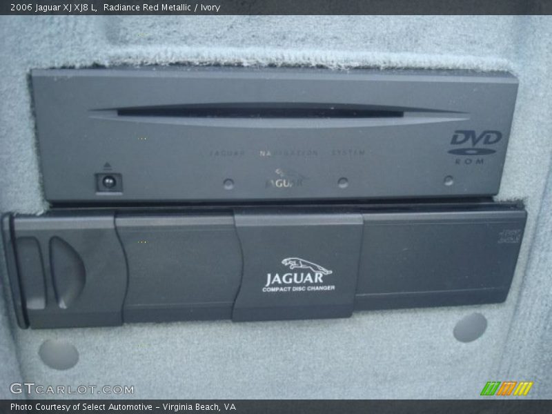 Radiance Red Metallic / Ivory 2006 Jaguar XJ XJ8 L