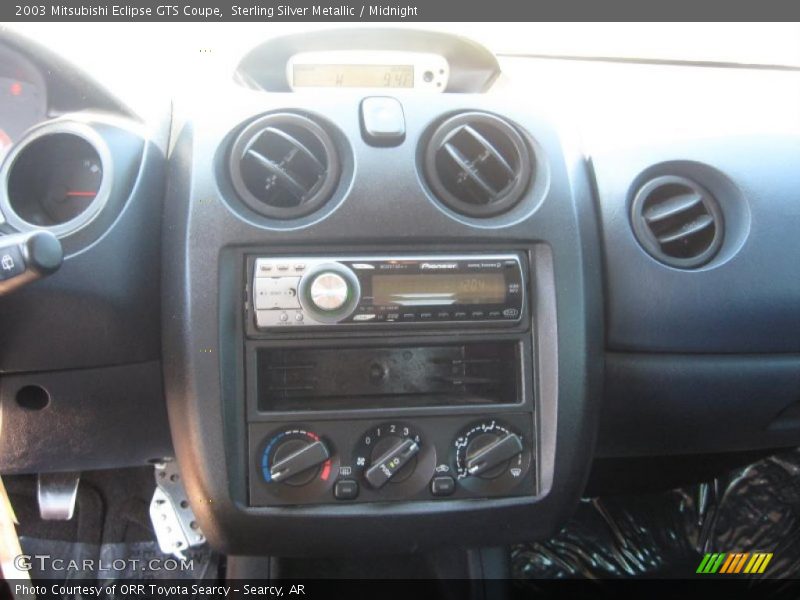 Sterling Silver Metallic / Midnight 2003 Mitsubishi Eclipse GTS Coupe