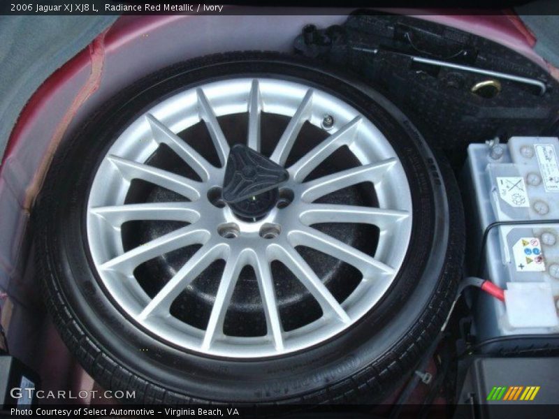Radiance Red Metallic / Ivory 2006 Jaguar XJ XJ8 L