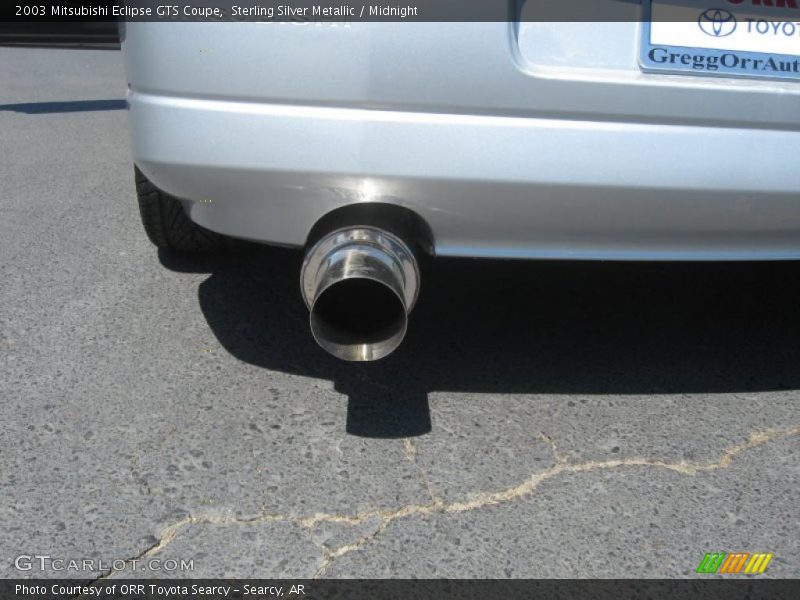 Sterling Silver Metallic / Midnight 2003 Mitsubishi Eclipse GTS Coupe