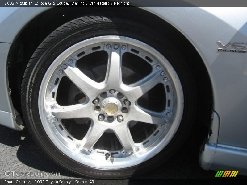 Sterling Silver Metallic / Midnight 2003 Mitsubishi Eclipse GTS Coupe