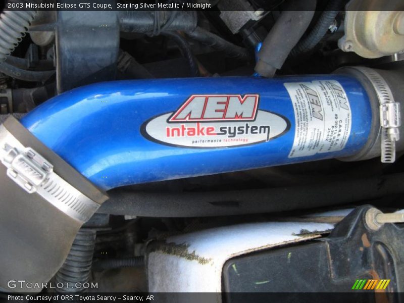 Sterling Silver Metallic / Midnight 2003 Mitsubishi Eclipse GTS Coupe