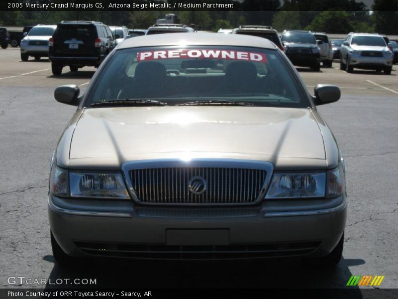 Arizona Beige Metallic / Medium Parchment 2005 Mercury Grand Marquis GS