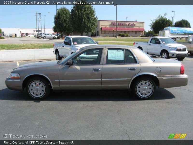 Arizona Beige Metallic / Medium Parchment 2005 Mercury Grand Marquis GS