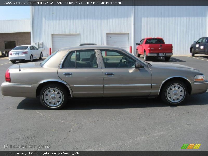 Arizona Beige Metallic / Medium Parchment 2005 Mercury Grand Marquis GS
