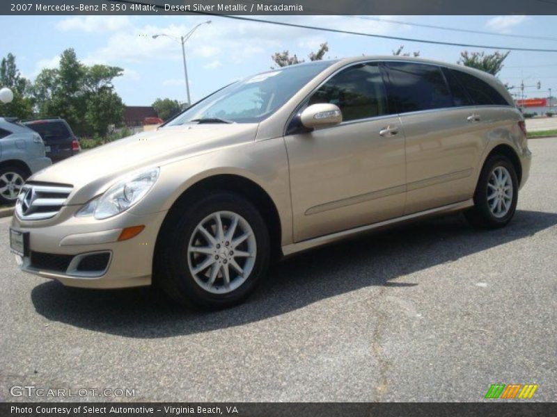 Desert Silver Metallic / Macadamia 2007 Mercedes-Benz R 350 4Matic