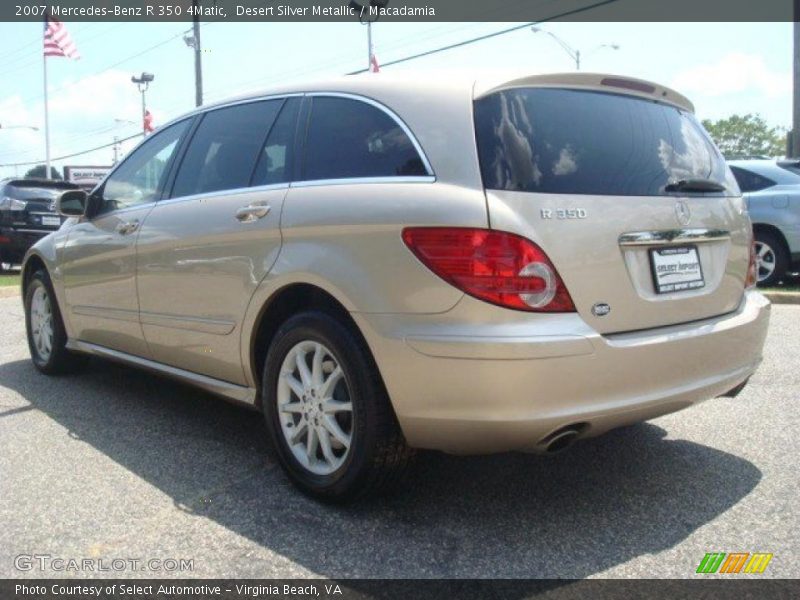 Desert Silver Metallic / Macadamia 2007 Mercedes-Benz R 350 4Matic