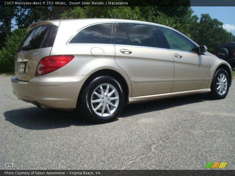 Desert Silver Metallic / Macadamia 2007 Mercedes-Benz R 350 4Matic