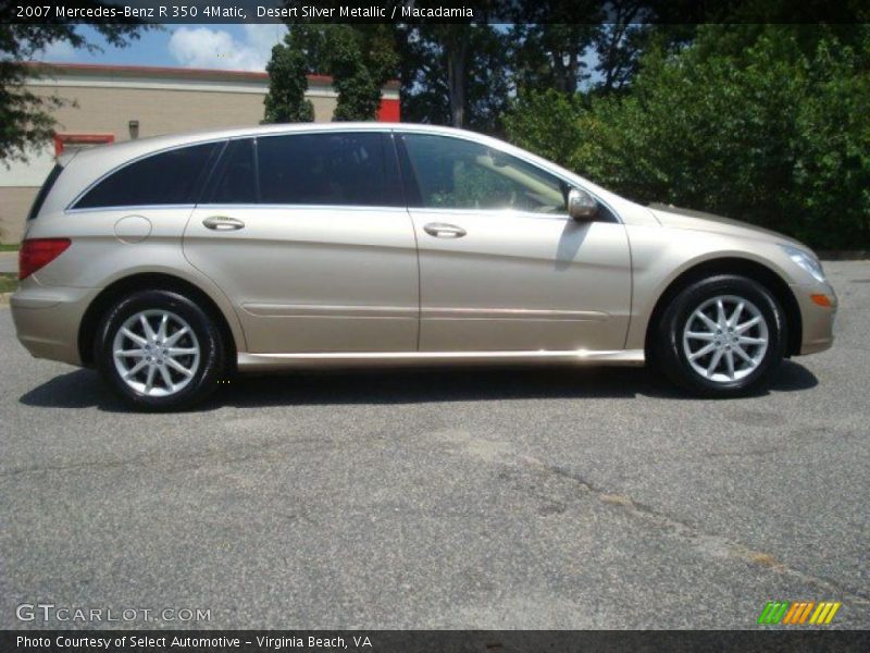 Desert Silver Metallic / Macadamia 2007 Mercedes-Benz R 350 4Matic