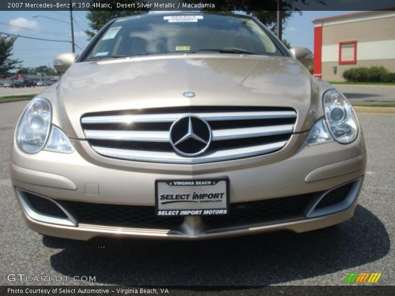 Desert Silver Metallic / Macadamia 2007 Mercedes-Benz R 350 4Matic