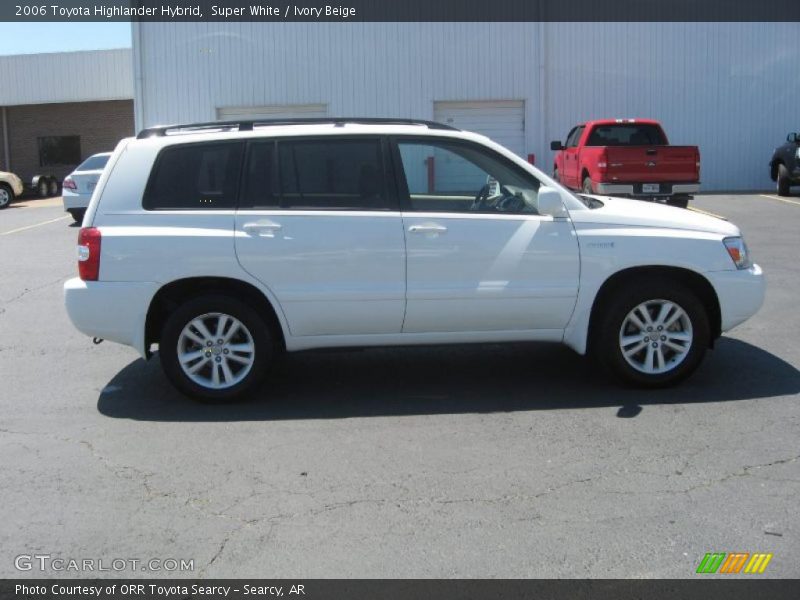 Super White / Ivory Beige 2006 Toyota Highlander Hybrid