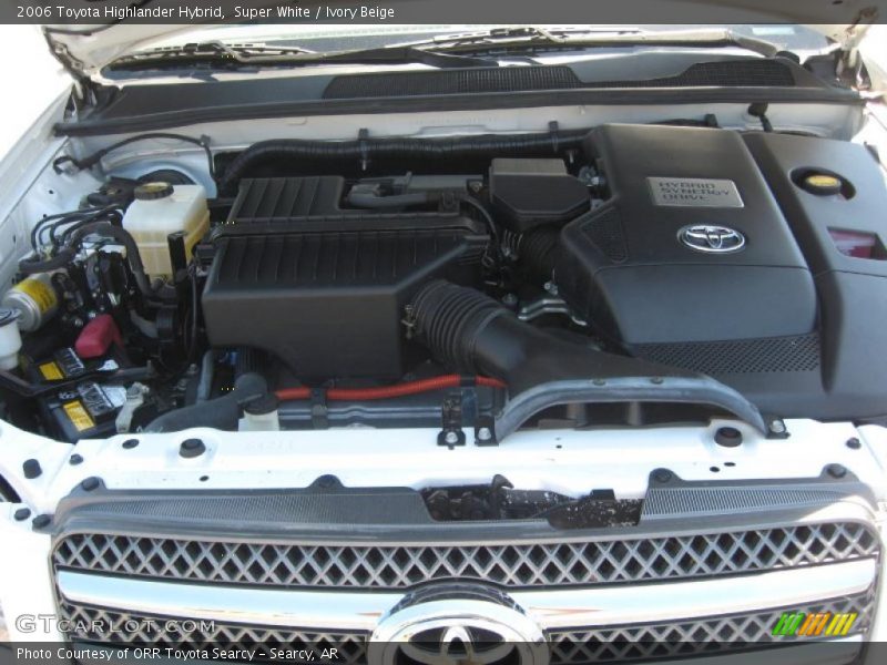 Super White / Ivory Beige 2006 Toyota Highlander Hybrid