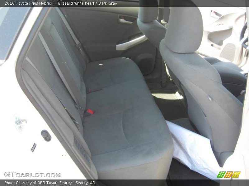 Blizzard White Pearl / Dark Gray 2010 Toyota Prius Hybrid II