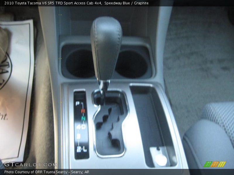 Speedway Blue / Graphite 2010 Toyota Tacoma V6 SR5 TRD Sport Access Cab 4x4