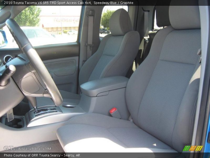 Speedway Blue / Graphite 2010 Toyota Tacoma V6 SR5 TRD Sport Access Cab 4x4