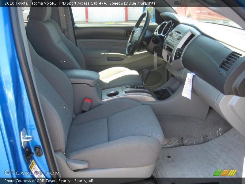 Speedway Blue / Graphite 2010 Toyota Tacoma V6 SR5 TRD Sport Access Cab 4x4