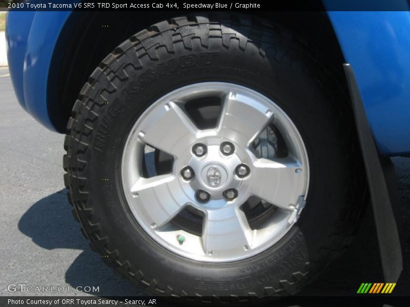 Speedway Blue / Graphite 2010 Toyota Tacoma V6 SR5 TRD Sport Access Cab 4x4