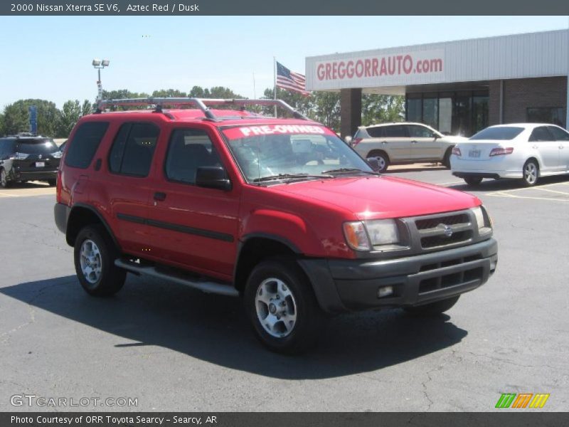 Aztec Red / Dusk 2000 Nissan Xterra SE V6