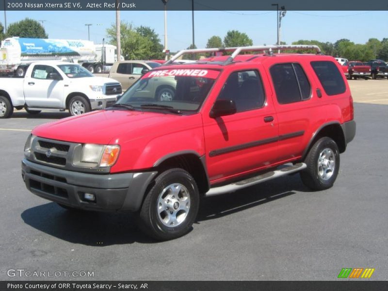 Aztec Red / Dusk 2000 Nissan Xterra SE V6