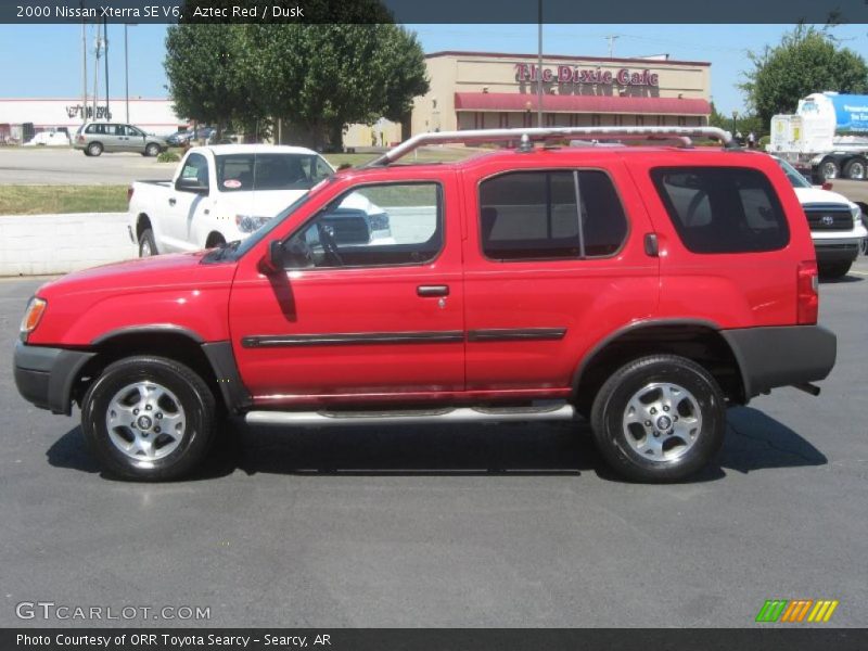 Aztec Red / Dusk 2000 Nissan Xterra SE V6