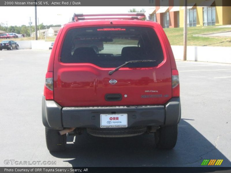 Aztec Red / Dusk 2000 Nissan Xterra SE V6
