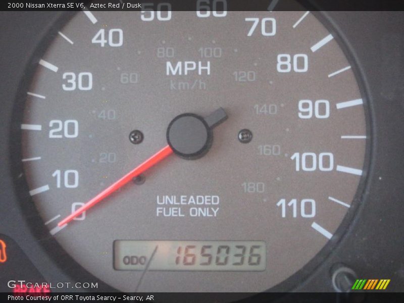 Aztec Red / Dusk 2000 Nissan Xterra SE V6