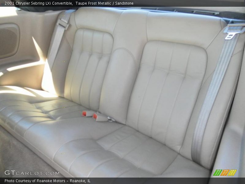 Taupe Frost Metallic / Sandstone 2001 Chrysler Sebring LXi Convertible
