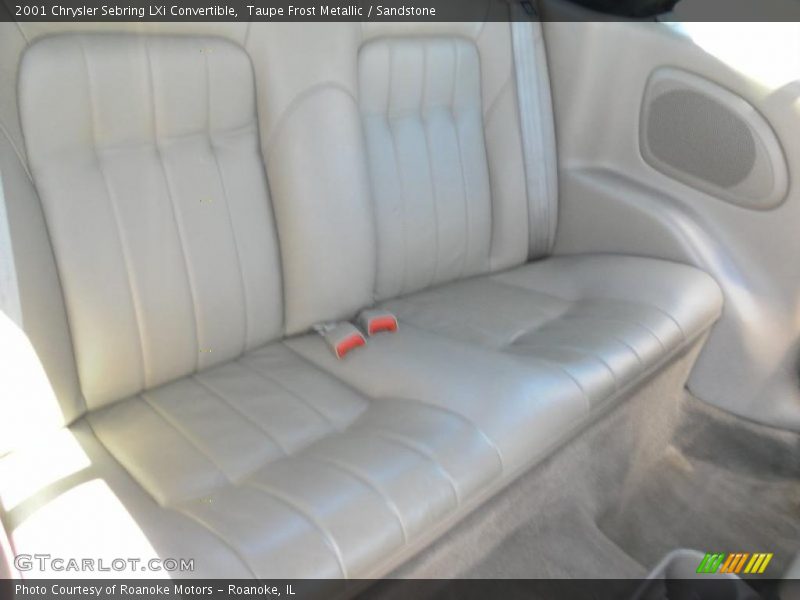 Taupe Frost Metallic / Sandstone 2001 Chrysler Sebring LXi Convertible