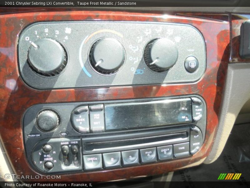 Taupe Frost Metallic / Sandstone 2001 Chrysler Sebring LXi Convertible