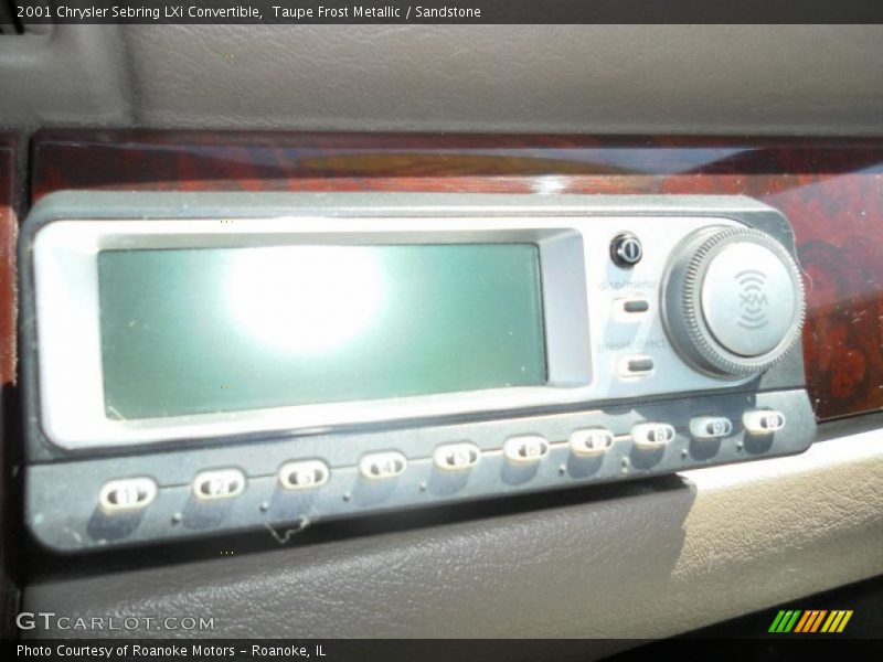 Taupe Frost Metallic / Sandstone 2001 Chrysler Sebring LXi Convertible