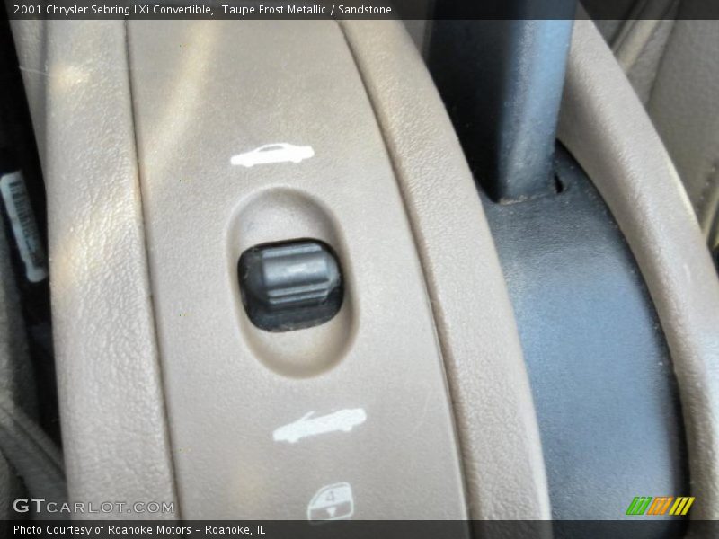 Taupe Frost Metallic / Sandstone 2001 Chrysler Sebring LXi Convertible