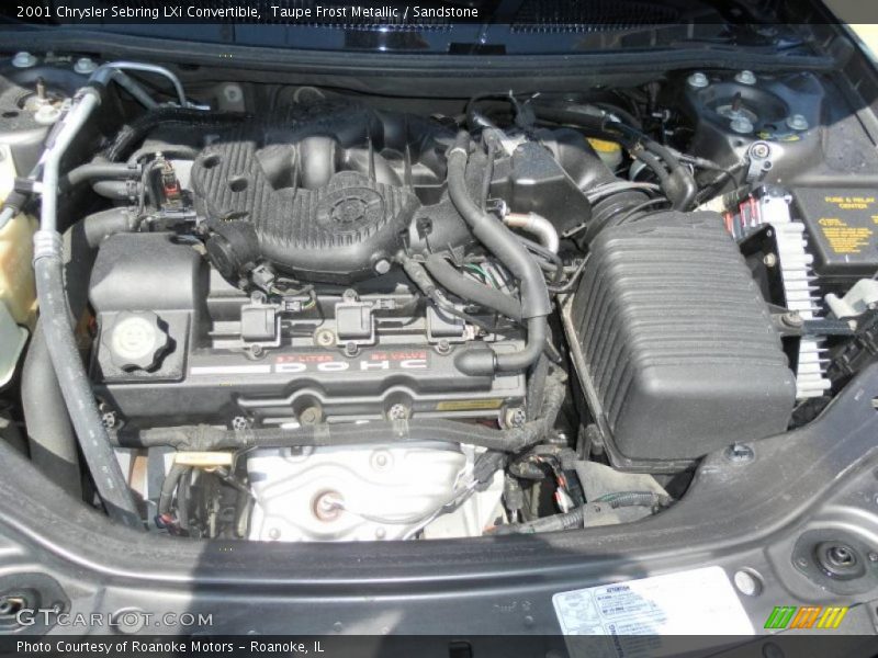 Taupe Frost Metallic / Sandstone 2001 Chrysler Sebring LXi Convertible