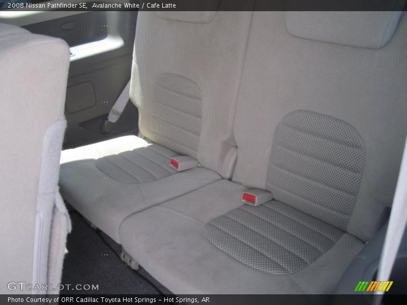 Avalanche White / Cafe Latte 2008 Nissan Pathfinder SE