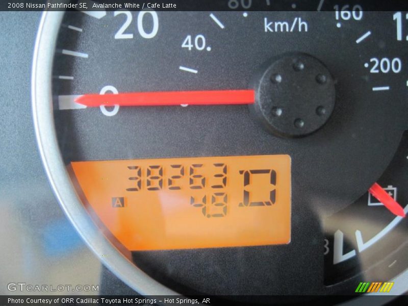 Avalanche White / Cafe Latte 2008 Nissan Pathfinder SE