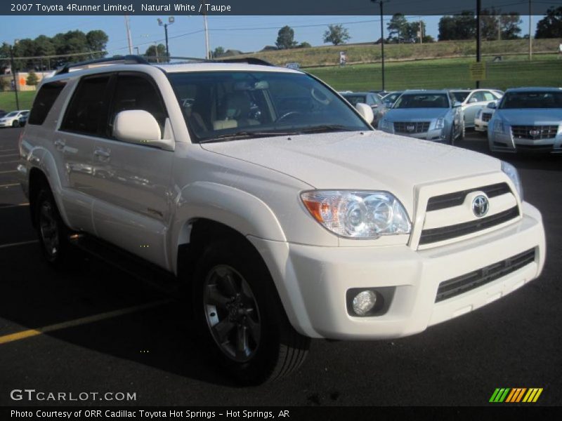Natural White / Taupe 2007 Toyota 4Runner Limited