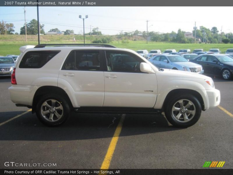 Natural White / Taupe 2007 Toyota 4Runner Limited