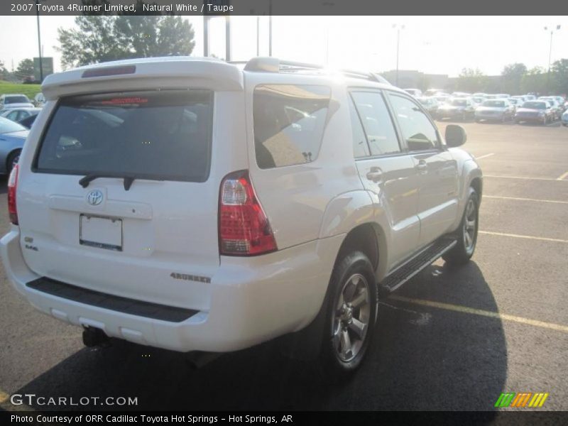 Natural White / Taupe 2007 Toyota 4Runner Limited