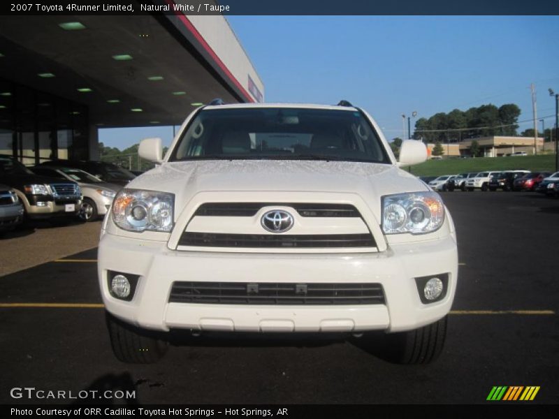 Natural White / Taupe 2007 Toyota 4Runner Limited